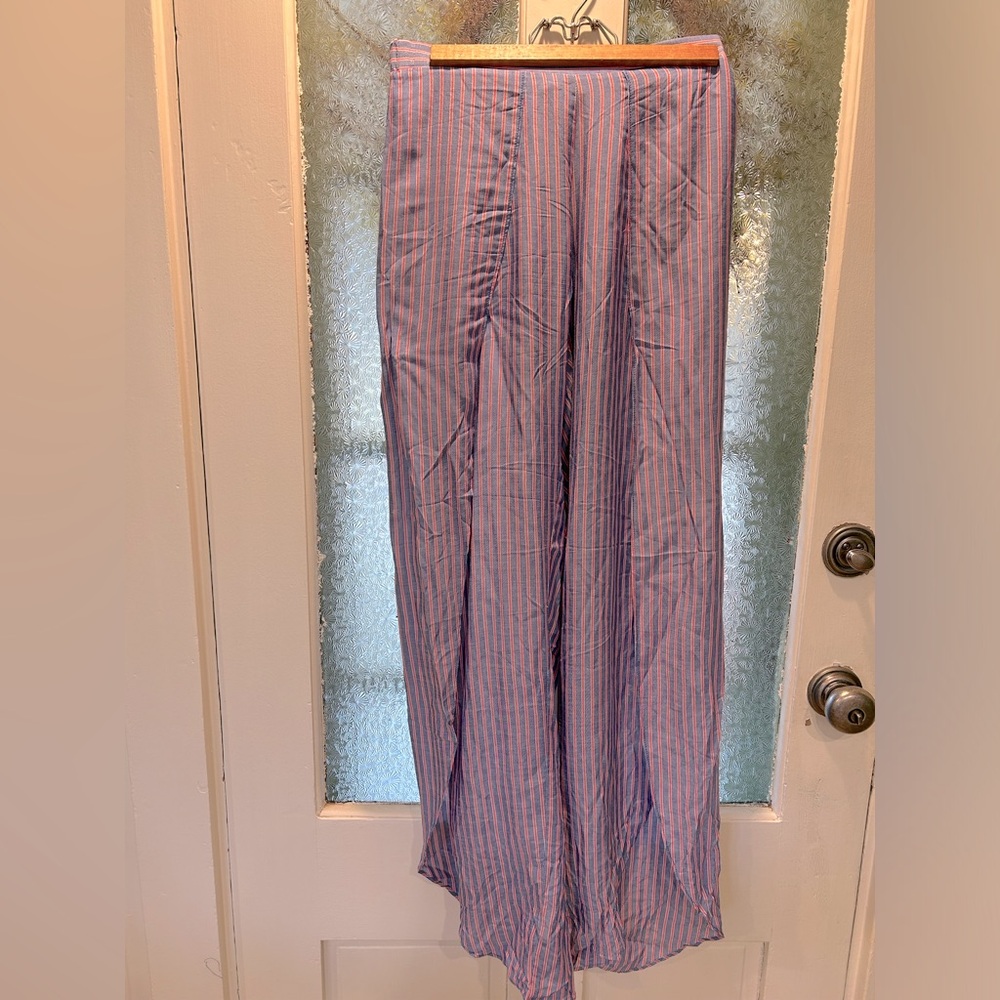 DREW rayon slit pants XS